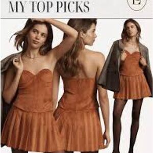 NWT Anthropologie Mare Mare Corset Dress Large